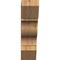 Ekena Millwork Funston Slat Rough Sawn Bracket, Western Red Cedar, 6"W x 22"D x 22"H BKT06X22X22FST06RWR - alternate 4